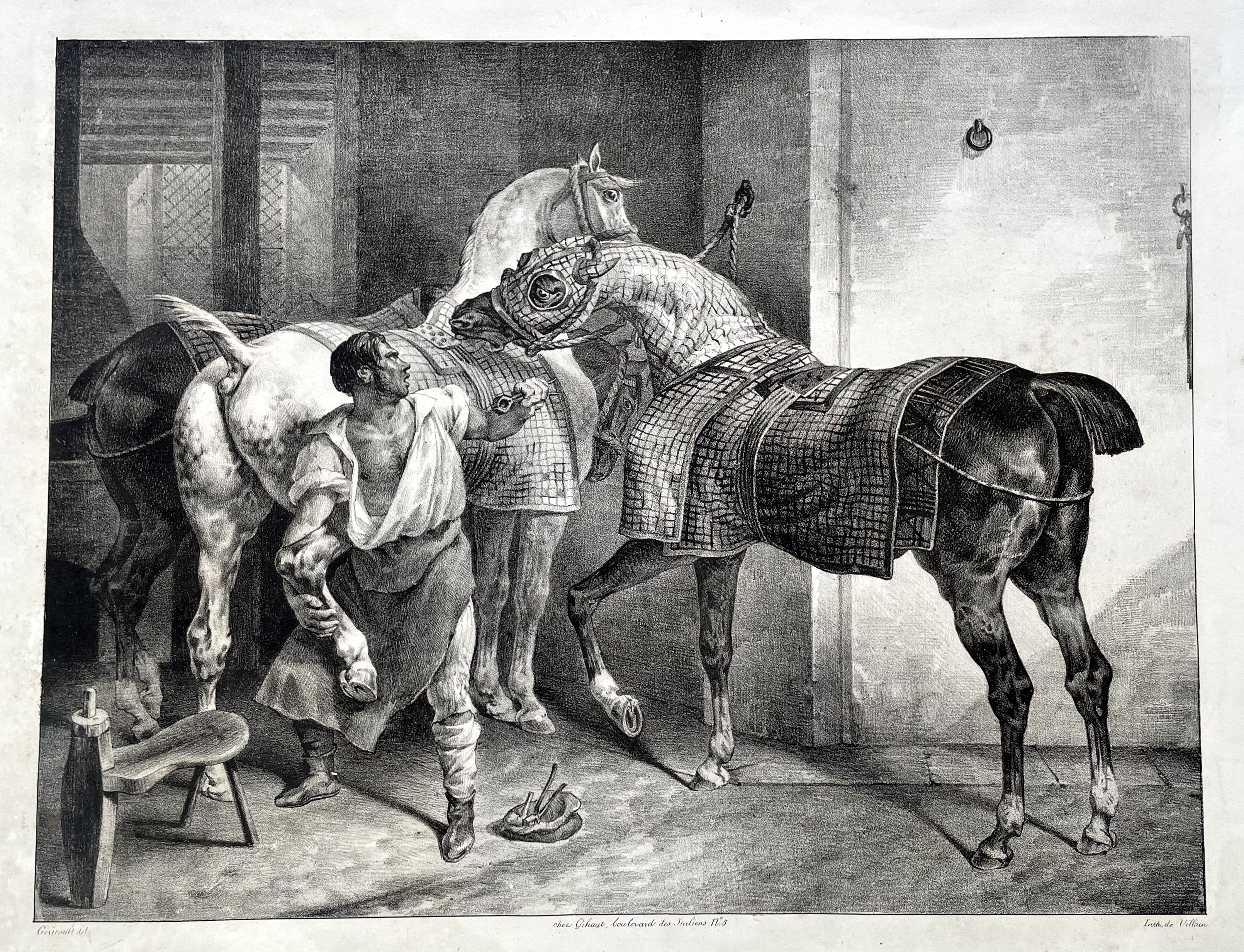 GERICAULT Théodore et COGNIET Léon