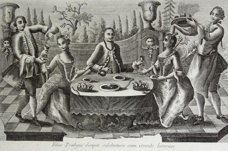 ECOLE ITALIENNE DU XVIIIE SIÈCLE