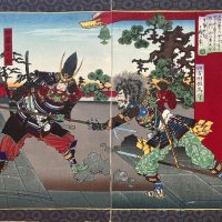 TOYONOBU Utagawa et KIYOCHIKA Kobayashi